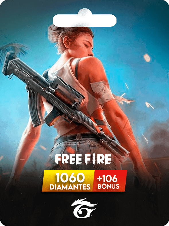 1060 DIAMANTES + 106 DE BÔNUS
